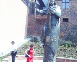 Pomnik Władysława Łokietka w Tarnowie